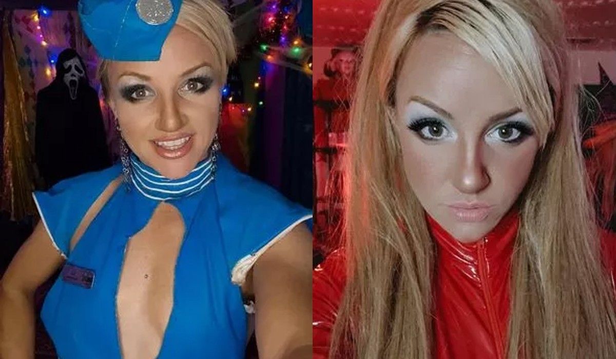 Девушка дублирует выступления певицы Девушка дублирует выступления певицы