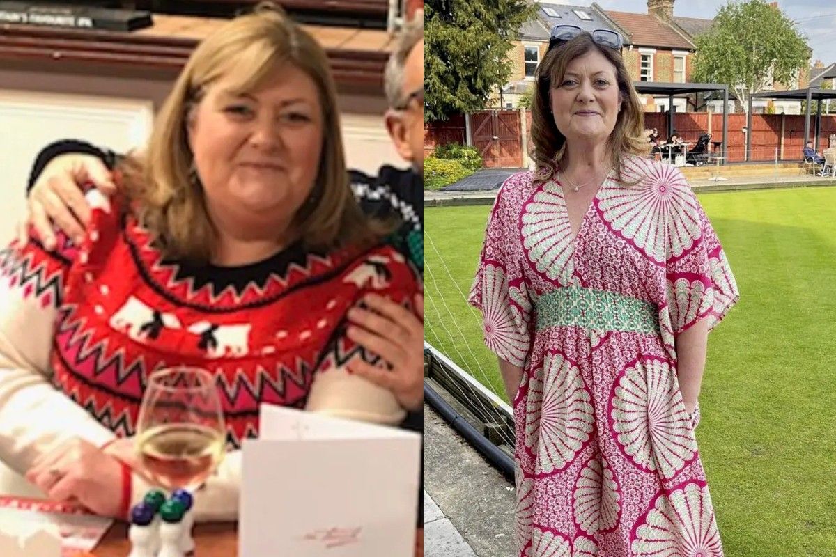 Женщина приложила немало усилий для похудения Женщина приложила немало усилий для похудения