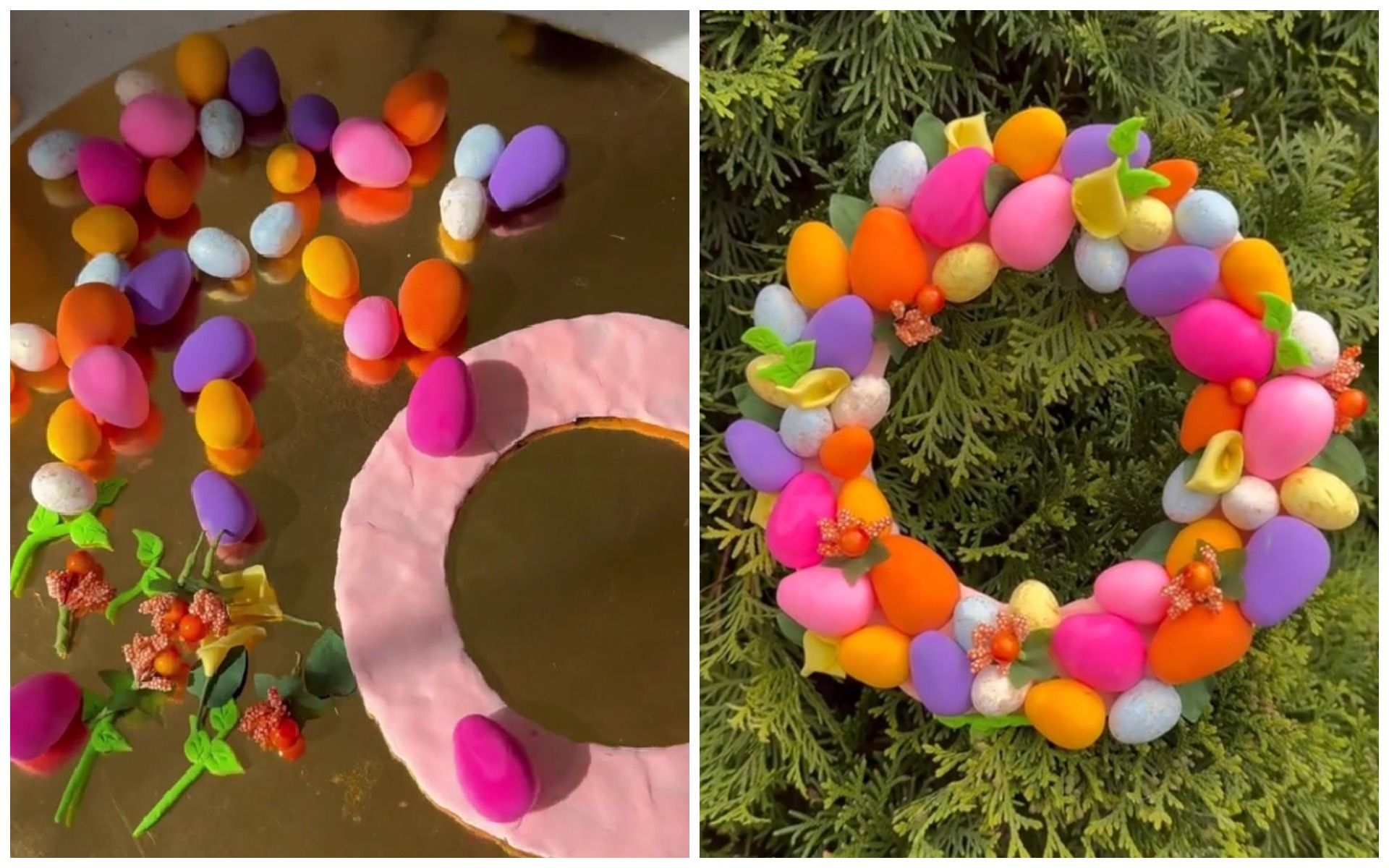 Як зробити великодній вінок Як зробити великодній вінок