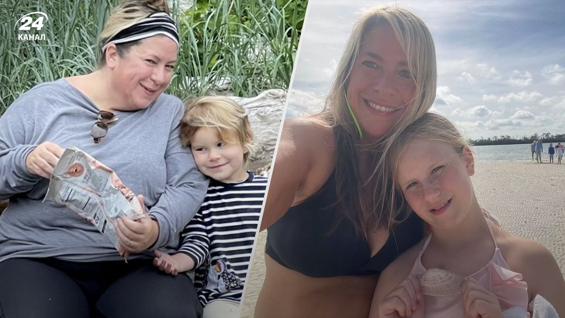 Жінка схудла на 50 кілограмів Жінка схудла на 50 кілограмів