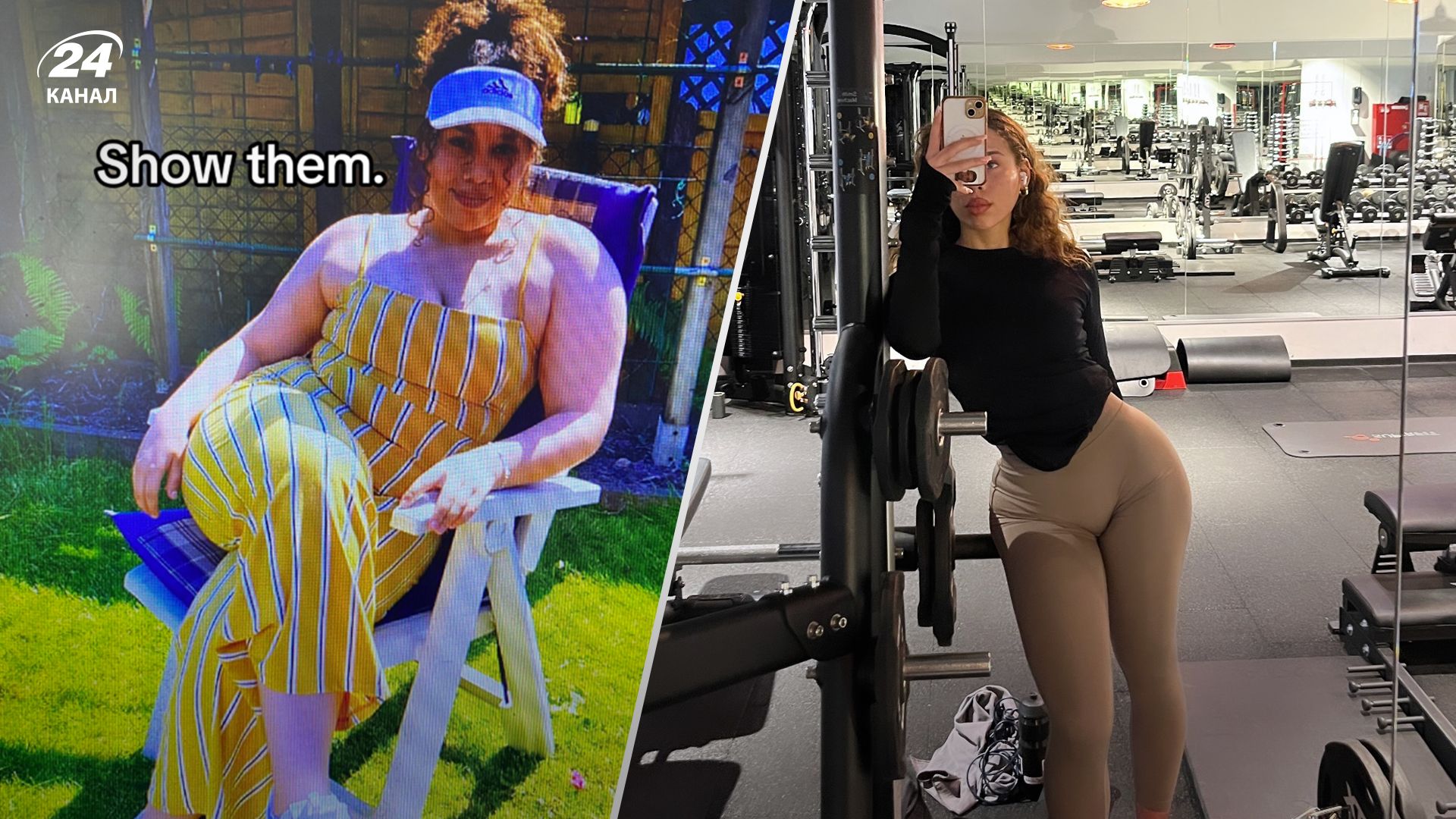 Дівчина схудла на майже 40 кілограмів за рік Дівчина схудла на майже 40 кілограмів за рік