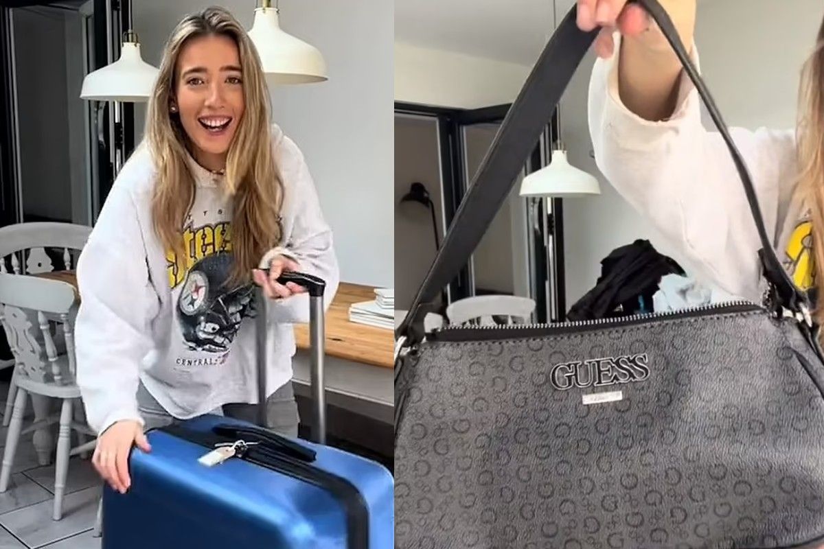 Девушка была удивлена находками Девушка была удивлена находками