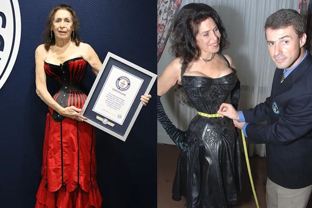 Жінка зменшила талію природним шляхом Жінка зменшила талію природним шляхом