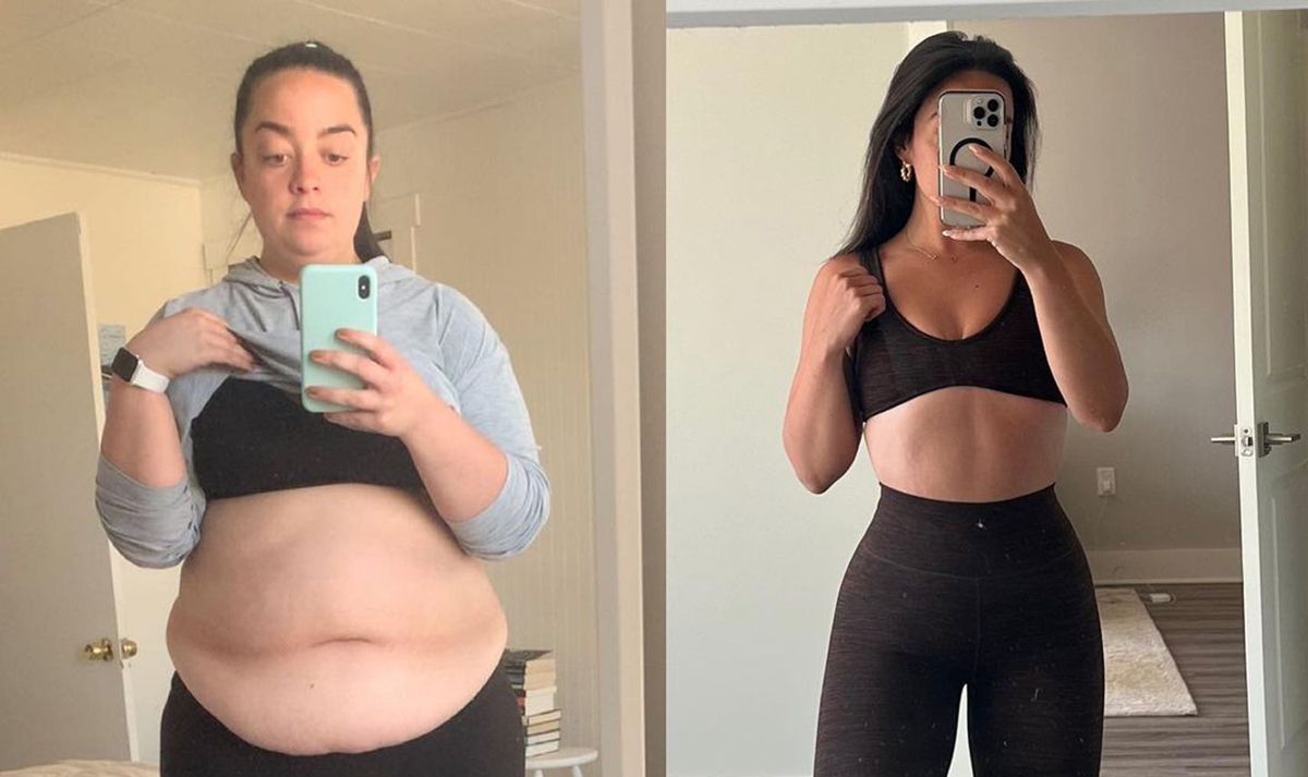 Дівчина схудла на 64 кілограми Дівчина схудла на 64 кілограми