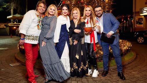Як українські зірки Різдво святкували: приготування куті та конкурс на краще національне вбрання