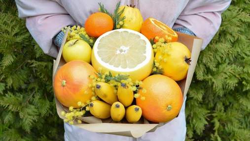 Як зробити яскравий букет із фруктів своїми руками: детальна інструкція