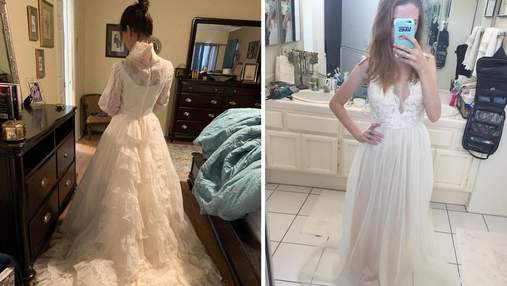 10+ наречених, які відшукали весільні плаття на секонд-хенді: цікаві фото